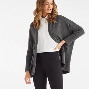 VETTA oversized convertible sweater